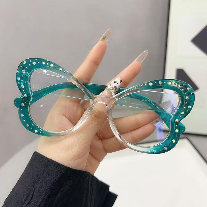 Butterfly Shape Anti Blue Light Glasses for Women Men High Quality Computer Eyewear Blue Light Blocking Eyeglasses