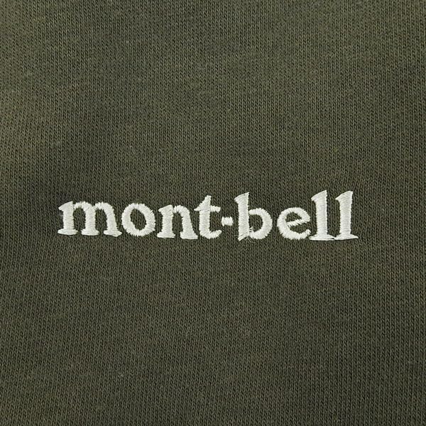 Relaxed Wear Cotton Sweat Zip Hoodie 2104849 Green [Montbell] Men's (Dark (DGN) / L)