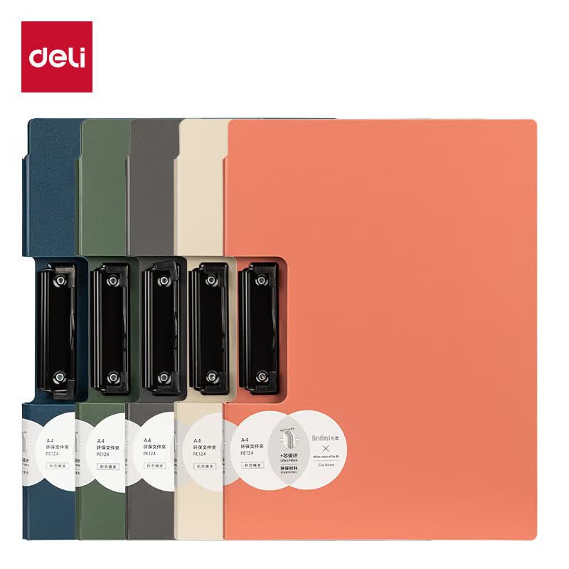 Deli A4 Horizontal Folding Clipboard