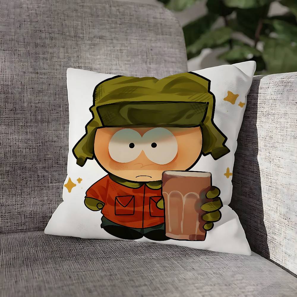 S-SouthES Cute P-Park Pillow Case For Sofa Decor Car Office Room Printing Cushion Cover Decorations and Protector