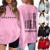 Womens Fashion Tops Casual Crewneck Striped Long Sleeve Loose Pullover Shirts