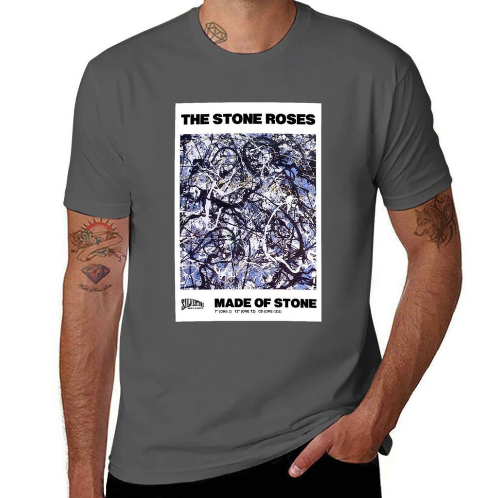 Made Of Stone The Stone Roses Tshirt Classic Graphic Short Sleeve Top Tshirt