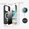 Sea Tropical Palm Trees Beach Phone Magnetic Case For IPhone 16 14 13 12 11 15 Pro Max Plus For Magsafe Wireless Charge Cover
