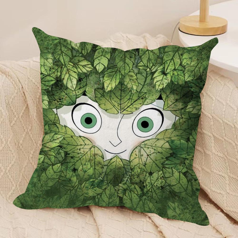 The SSecret of Kells Cushion Cover Soft Plush Fabric DoubleSided Printed Sofa Cushion Cover for All Seasons Home Decor Gift