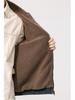 Men's Retro Maillard Lambswool-Lined Winter Denim Workwear Jacket