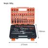 Automotive Ratchet Wrench & Socket Set for Car Maintenance