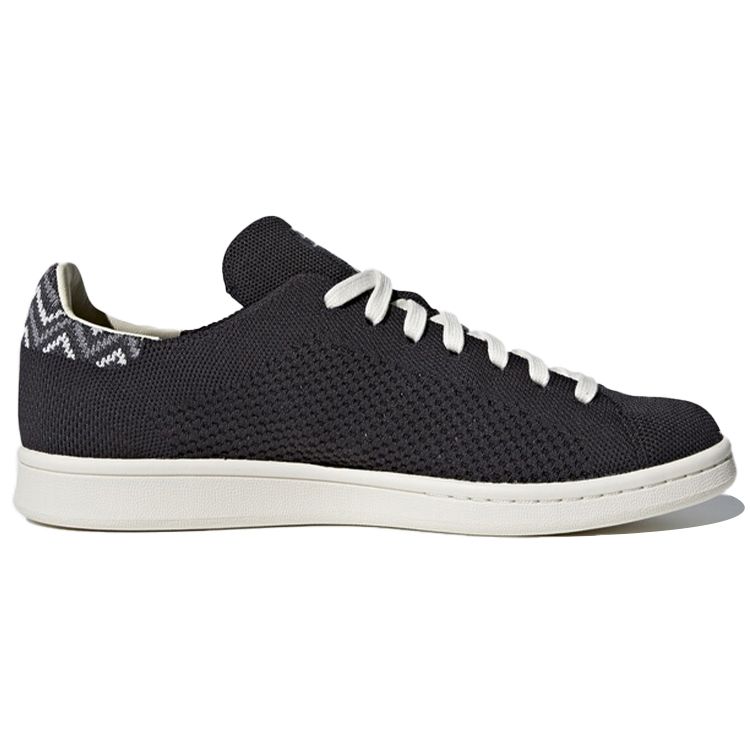 Adidas Originals Stan Smith Primeknit Low-Top Sneakers Unisex Sneakers Black White CQ2651
