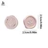 18pcs Bag Vintage Sticker Wax Stamp Seal Sticker for DIY Decorative Scrapbook Wedding Envelope Candy Color Sticker for Student