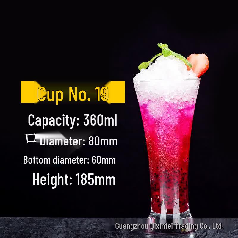 MDNG No. 19 Glass Juice Cup Set