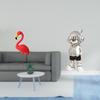 Flamingo Astronaut Garden Sculpture Ornament Creative Figurine for Holiday Spring Backyard Fairy