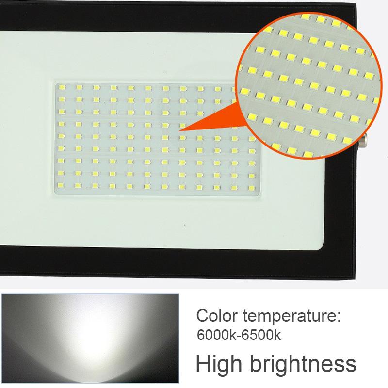 Motion Sensing LED Floodlight Outdoor Led Spotlight 20W 30W 50W 100W IP66 Waterproof Courtyard Garden Street Lighting Wall Lamp