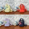 Childrens Candy Color Nylon Casual Small Shoulder Bag For Kids Daily Use