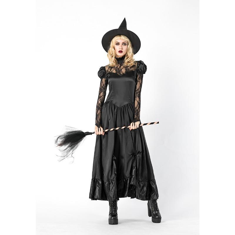 

Новый костюм ведьмы на Хэллоуин, сексуальный костюм ведьмы для выступления, платье ведьмы one size fits all
