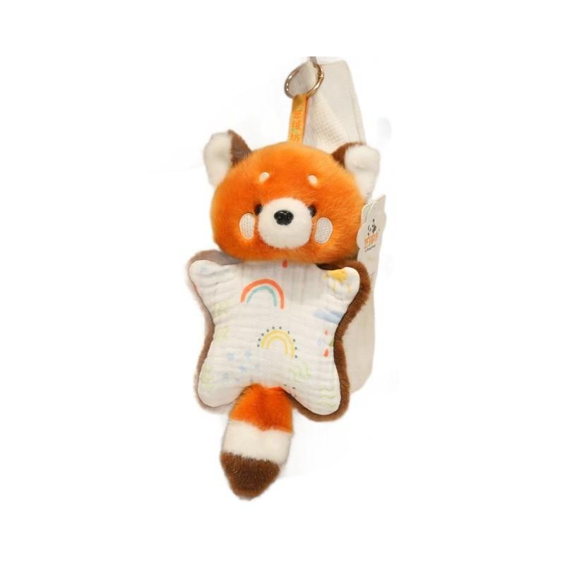 Cute Elephants Frogs Animals Plush Bag Pendant With Short Plush Material For Gift And Decoration