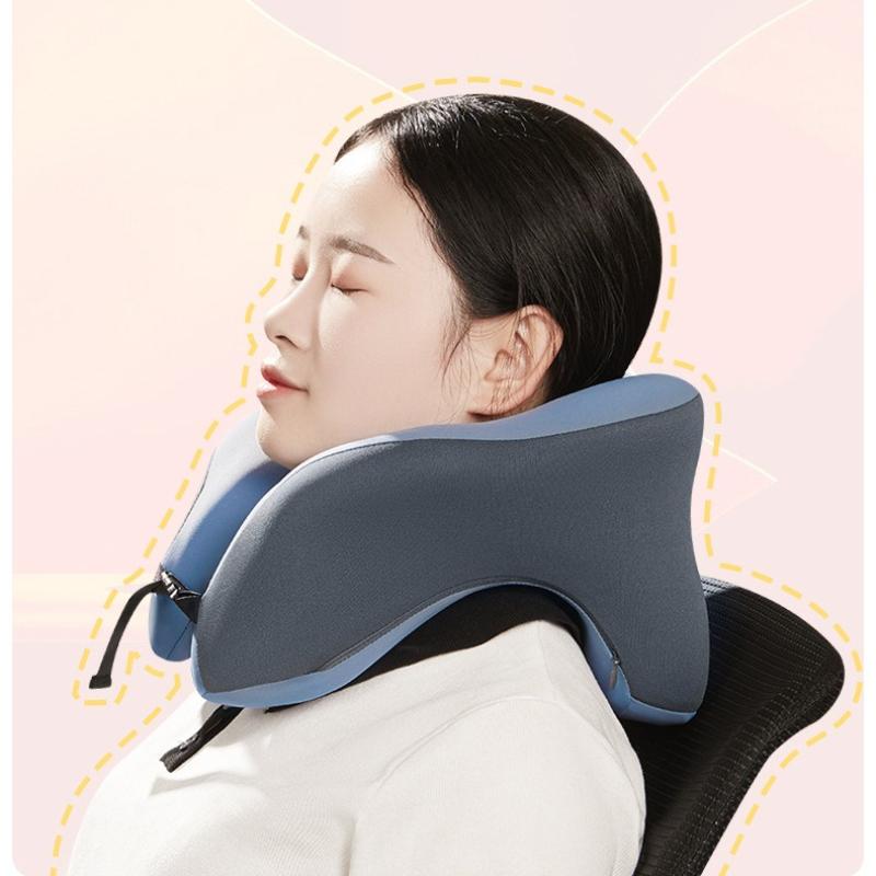 Office U-shaped Sleeping Pillow Multi Functional Student Sleeping on Their Stomach, Nap Pillows Memory Rebound Comfortable Wrap-around  Fit Rest Mat