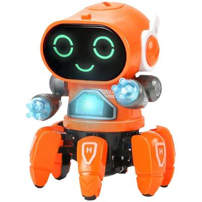 Robot de Juguete Ligero de Seis Garras, Robot de Baile Flexible con Música y Movimiento, Robot de Juguete con Calidad de Sonido Clara para (# 3)