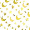Gold Star & Moon Party Decorations - Hanging Backdrop for Weddings