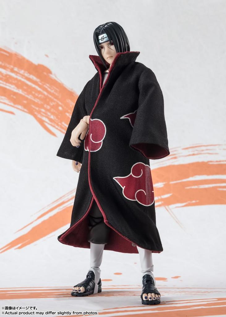 TAMASHII NATIONS NARUTO Uchiha Itachi 155mm PVC ABS Fabric Painted Movable Figure S.H.Figuarts -NARUTOP99 Edition- Approx. & &