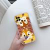 Chip N' Dale Transparent Phone Case for Motorola Moto Edge 20 30 40 50 S30 Fusion Ultra Pro Neo Lite