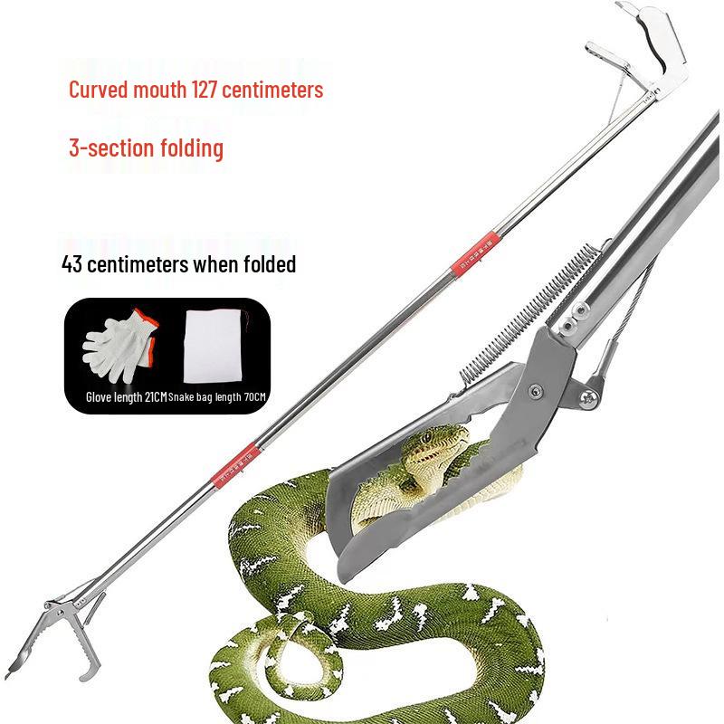 Telescopic Stainless Steel Fish, Shrimp, and Eel Catcher Hook