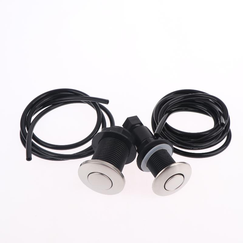On/Off Push Air Button Switch For Bath Spa Jet Tub Disposal Tubing Pneumatic Air Pressure Switch Knob Kit Home Tools