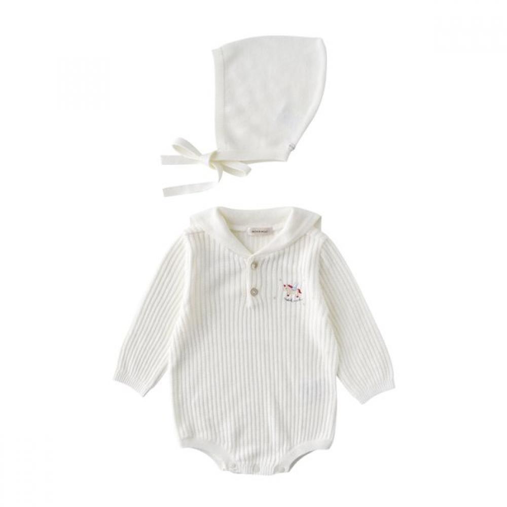 Mink Mui Dream Connie Knit Bodysuit 36112 604 01 IV/12 months (80)