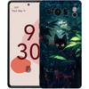 Artistic Black Cat Starry Night Phone Case For Google Pixel 9 8 7 6 Pro XL 8A 7A 6A TPU Shell Soft Shockproof Black Cover