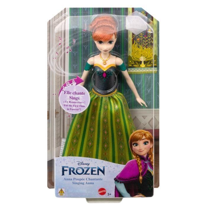La Reine Des Neiges Anna-Mattel Poupée Chantante Disney « Le Renouveau » HMG40