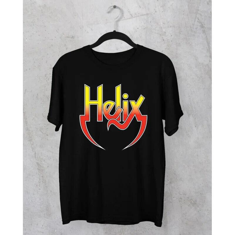 

SALE Helix rock band T-shirt black short sleeve all sizes Unisex T-Shirt XXXXL