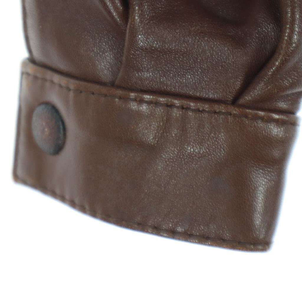 ArtesaniaTextil Made in Spain Long sleeve leather jacket M Brown Women Used