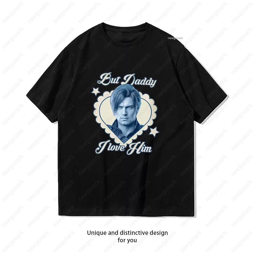 

I Love My Boyfriend Leon Kennedy TShirt Women Unisex Casual Cotton Graphic T Shirts Streetwear Camisetas Tops Tee Girlfriend Gift 4XL