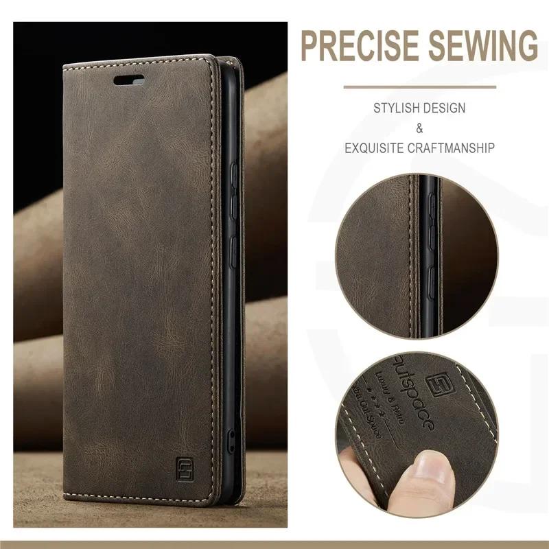 Dla Xiaomi 14T Pro 13T 12 T 11T 10T 14 5G Magnetyczny Skórzany Portfel Etui RFID Xiaomi 13 Pro Luksusowe Etui Mi 11 Lite 12X 12T Funda