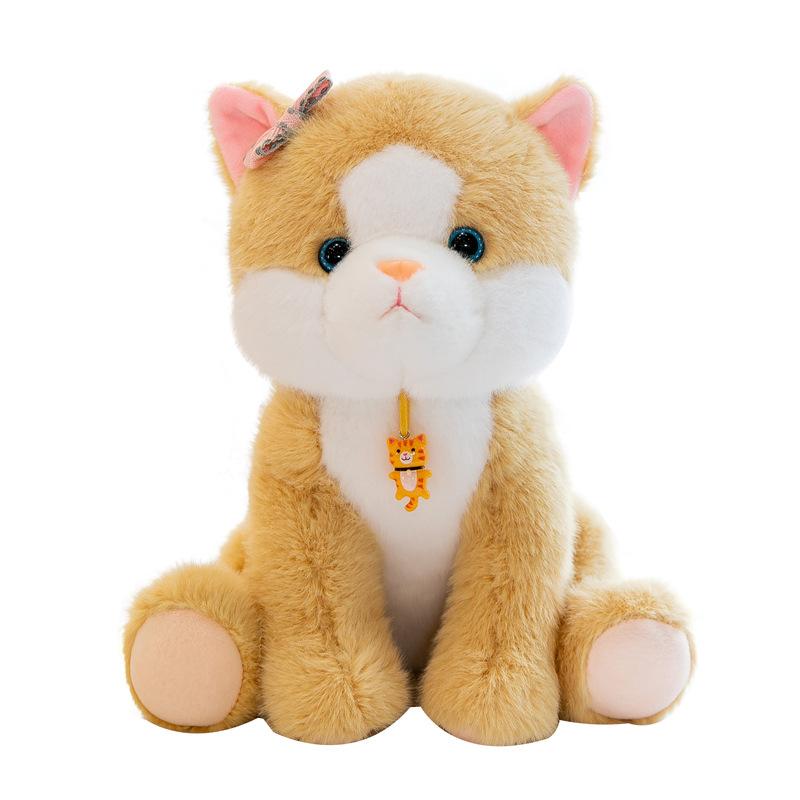 Creative Pendant Cat Doll Chinese Valentine's Day Gift Heartwarming Accompaniment Office Sleeping Pillow 8-inch Catch Doll