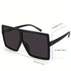 Fashion Square Oversized Sunglasses for Women Shades Sunglasses UV Protection Glasses