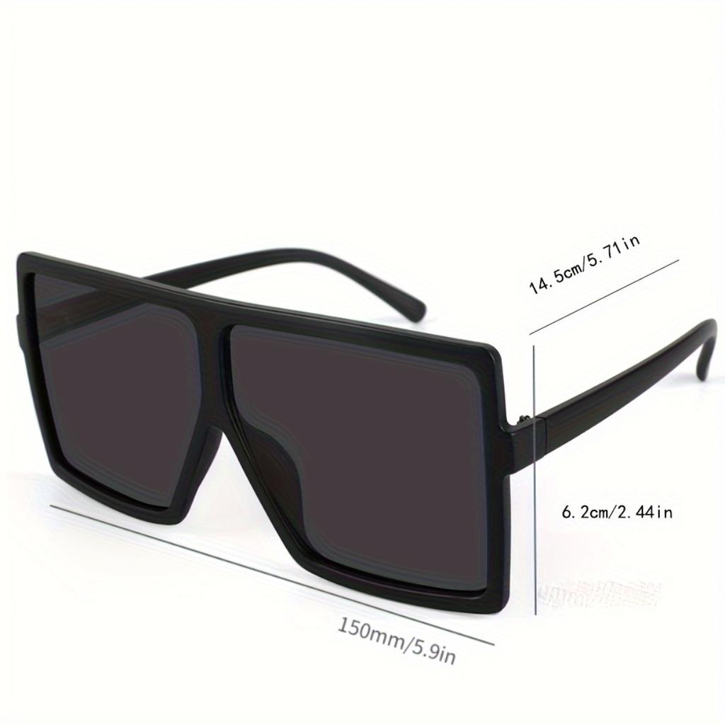 Fashion Square Oversized Sunglasses for Women Shades Sunglasses UV Protection Glasses