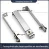 Galvanized L-Shaped Lightning Protection Bracket with Fishtail Clip
