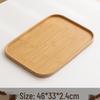 Multifunctional Bamboo Rectangular Serving Tray