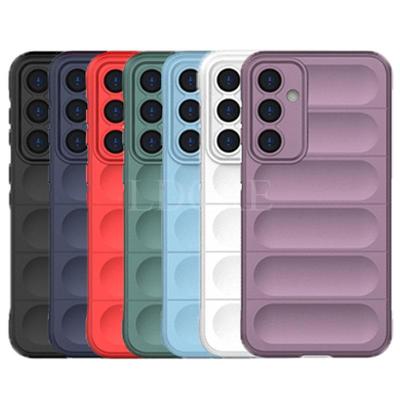 Para Capa Samsung Galaxy S23 FE Capa de Silicone Samsung S23 FE Plus Ultra S22 S21 FE Capa Protetora de Telefone de Borracha à Prova de Choque