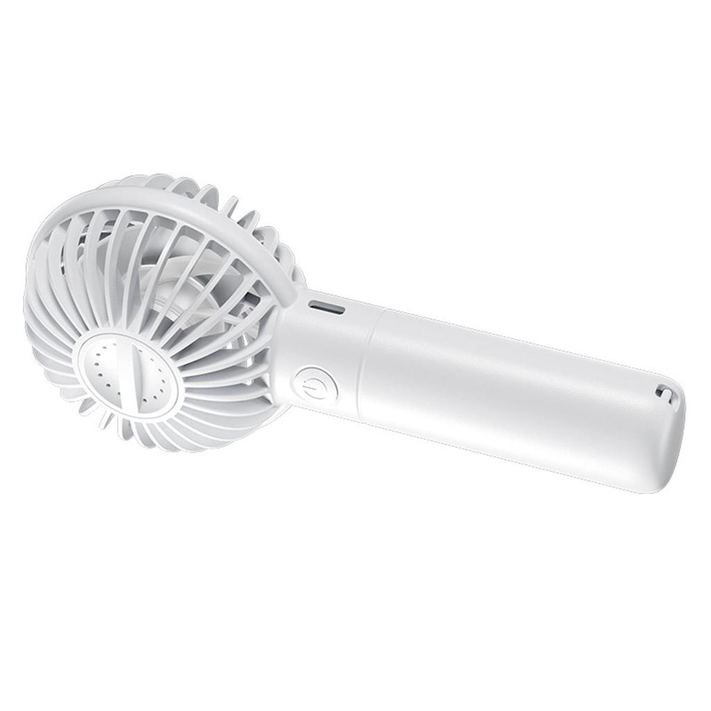 Portable Handheld Fan Quiet USB Rechargeable Multiple Speed Settings Handheld Fan for Students
