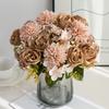 1/3PCS Artificial Flowers Silk Ball Chrysanthemum Peony Home Room Wedding Bridal Bouquet Decor Valentine Outdoor Yard Garden DIY