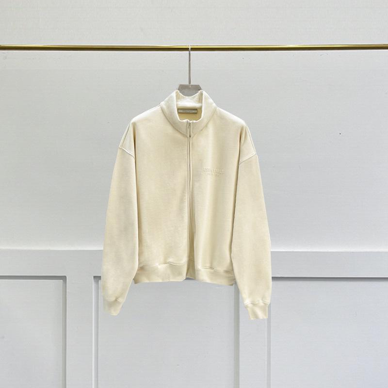 Men's Fleece-Lined Stand Collar Zipper Jacket - Autumn/Winter Essentials