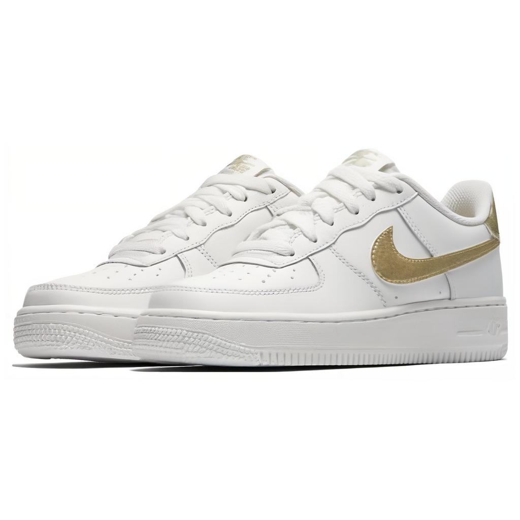 (GS) Nike Air Force 1 'Summit White Gold' Kids' 314219-127