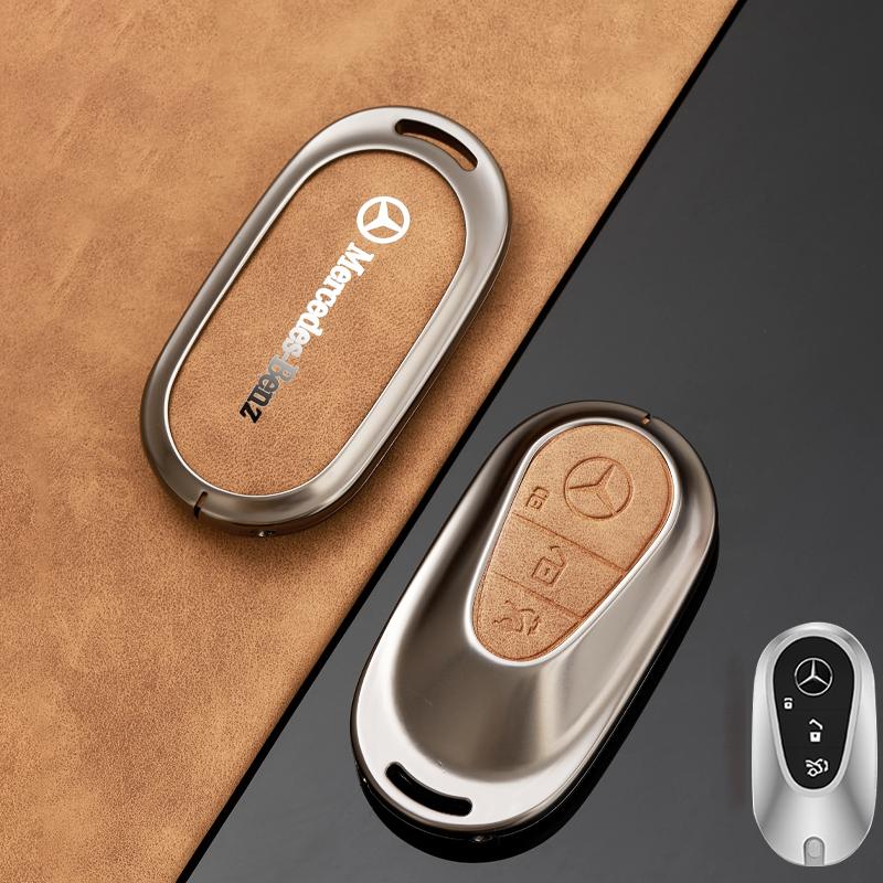 Neuer 2025 Auto Schlüsselanhänger Halter Schutzhülle Fob Für Mercedes Benz W212 W213 W205 W177 W247 W176 CLS CLA CLK CLG GLS Schutz S