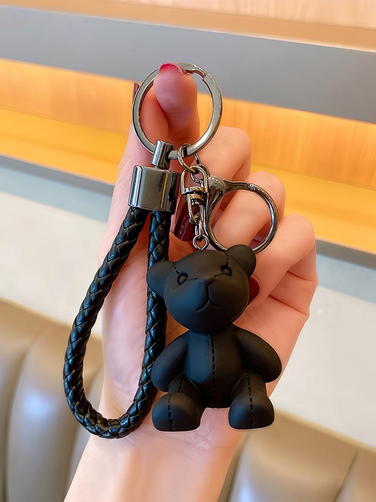 Cute Cartoon Little Bear Doll Creative Exquisite Cute Girl Couple Backpack Pendant Accessory Bag Charm