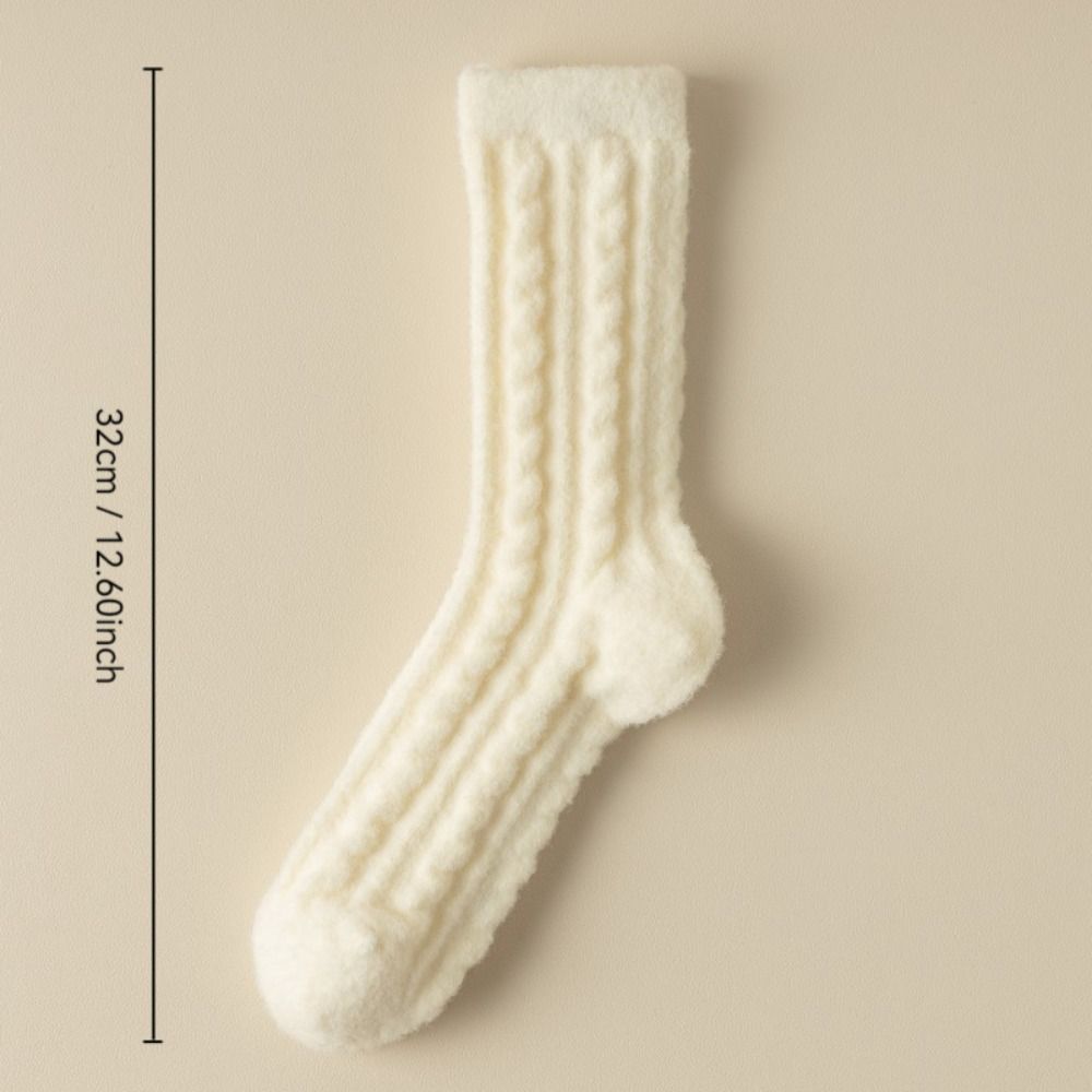 Thicken Winter Socks Keep Warm Plush Socks Comfortable Warm Cashmere Socks Winter