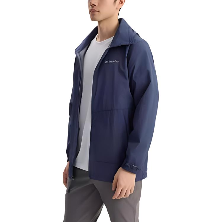 Columbia Breathable And Quick Dry Abrasion Resistant Cooling UV Protection Sun Protection Clothing Men's Blue XE4920-466