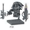 War 40K Hammer Warrior Vanguard Building Blocks Minifigures Educational Assembly Toy