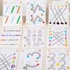 Reusable Magical Tracing Drawing Workbook for Kids Pen Control Training Drawing Practice Copybook Early Education Stationery