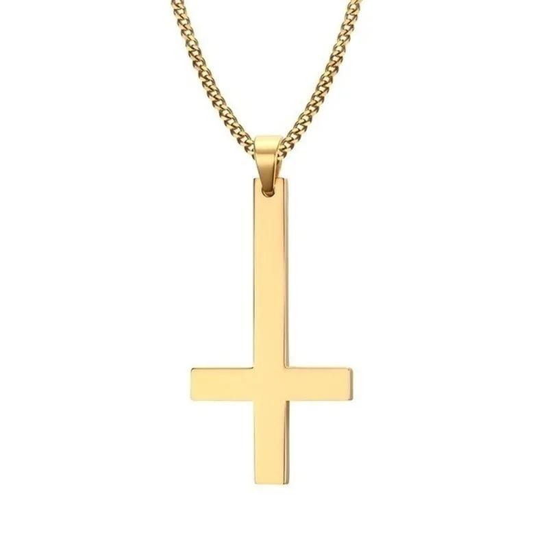 Exquisite Cross Studded Zircon Pendant Necklace for Women Fashion Glamor Wedding Jewelry