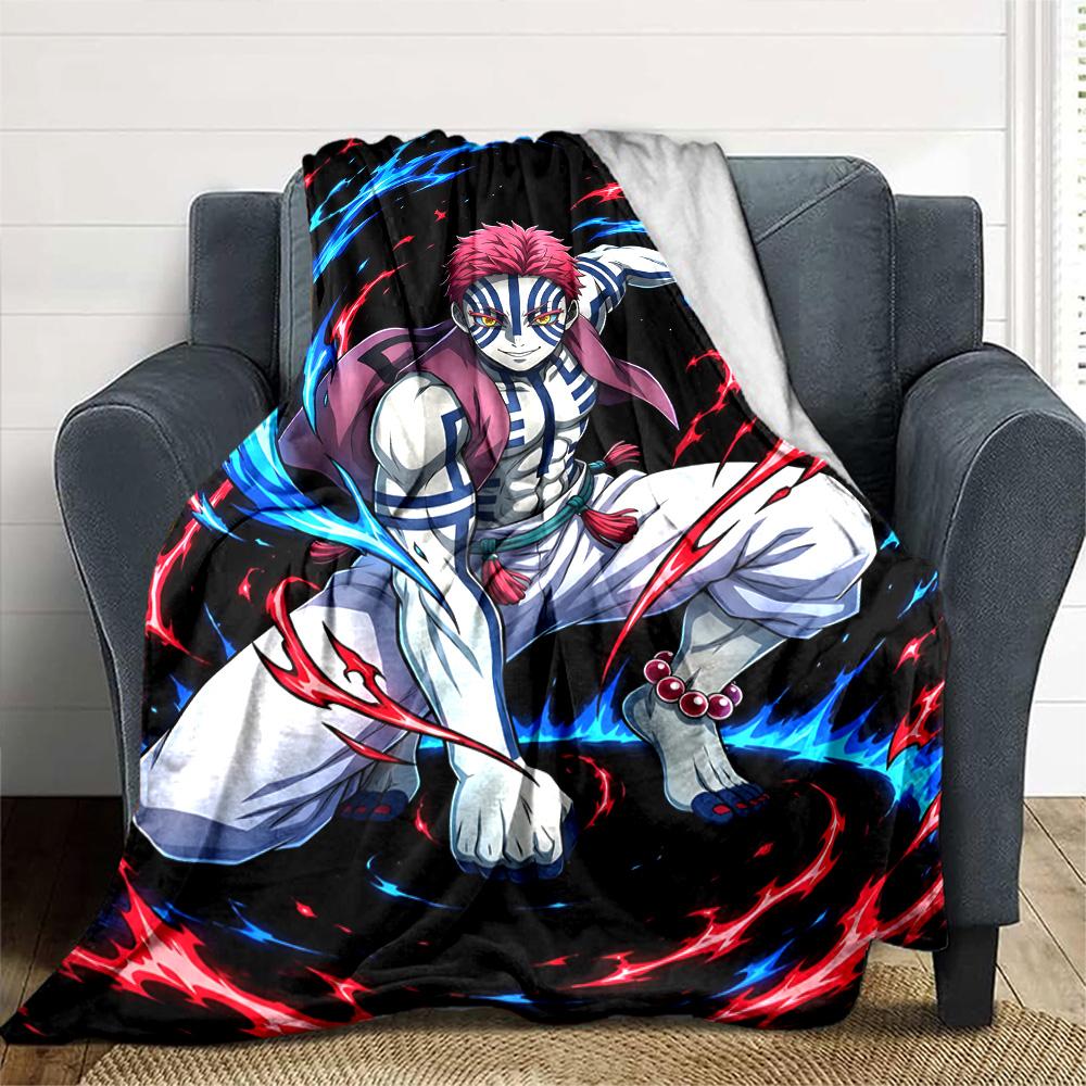 1pc Akaza Blanket, Gift, for Men and Women, Soft Blanket, Good for Sofa Bed Couch Travel, Lightweight Flannel Blanket